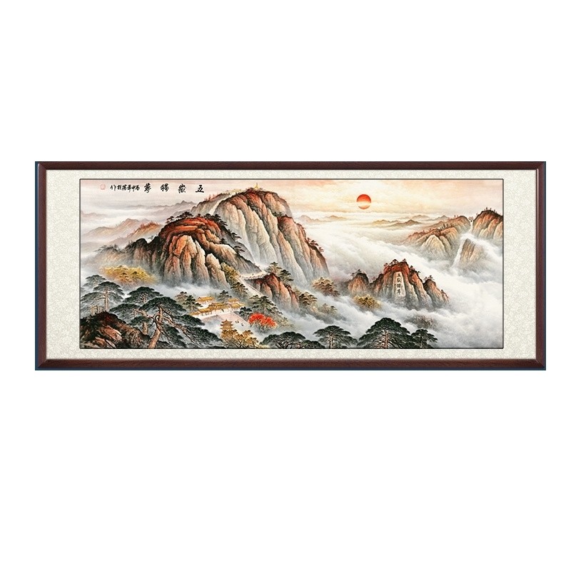 [官方推荐]国画装饰画中式山水画
