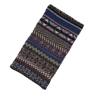 RobertMackie进口羊毛费尔岛围巾