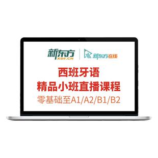 新东方西班牙语直播课程零基础学至b2学习教程DELE备考口语陪练