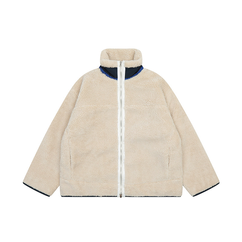 F383加厚摇粒绒棉服外套