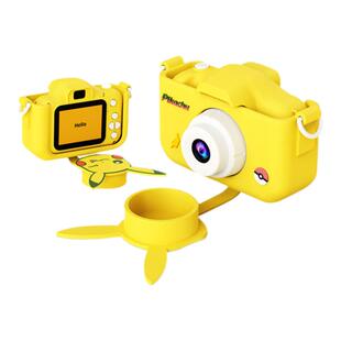 儿童相机可拍照高像素皮卡丘宝可梦卡通正版授权男孩女孩生日礼物