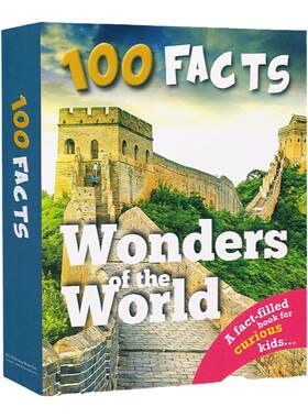 100 Facts100个惊人的事实全套进口英文原版10册儿童认知科普绘本 动物、身体、海洋等等3-8岁 少儿科普百科益智启蒙读物精美插图
