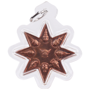 泰国佛牌阿赞初2550年迷你泽度金泽镀金纯银壳意大利金壳项链吊坠