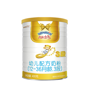 88会员通新客价】澳优能立多(能力多)3段400g幼儿配方奶粉旗舰店