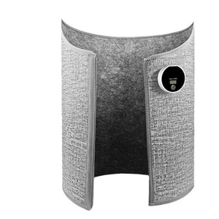 70度暖脚圆围挡板神器办公室桌下冬季工位取暖器电加热垫保暖脚宝