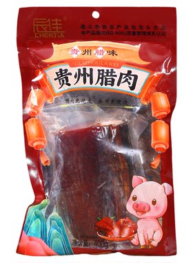 川味麻辣烟熏纯肉腊肠