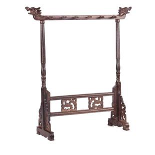 毛笔架笔挂实木架子展示架毛笔初学者书法专用放笔架托挂架文房四宝摆件挂件复古笔搁龙头文昌笔架小学生毛笔