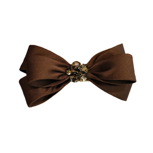 8CM小号弹簧夹蝴蝶结发夹韩国精致简约发卡气质百搭马尾夹半扎夹