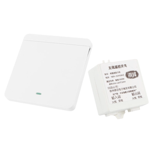 无线遥控开关接收器模块220v免布线随意贴智能家用控制器双控开关
