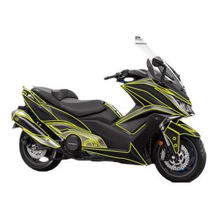 适用17-21款光阳AK550贴纸隐形车衣TPU保护油箱贴膜摩托车改装件