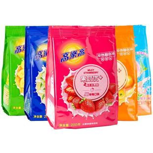 高乐高果奶优+200g草莓味果珍果汁粉速溶冲饮固体饮料共200g