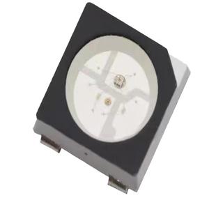 WS2812B发光二极管5050RGB幻彩雾状LED灯珠内置IC可编程贴片4脚5V