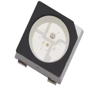 WS2812B发光二极管5050RGB幻彩雾状LED灯珠内置IC可编程贴片4脚5V