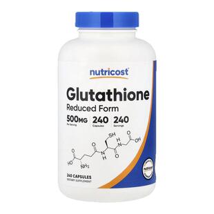 美国直邮Nutricost谷胱甘肽glutathione还原型500毫克240粒