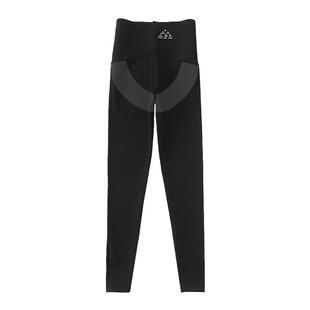 八分小个子鲨鱼裤女外穿春秋新款黑色打底裤收腹强压瘦腿瑜伽裤子