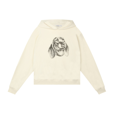 WassupHouse短宽连帽卫衣