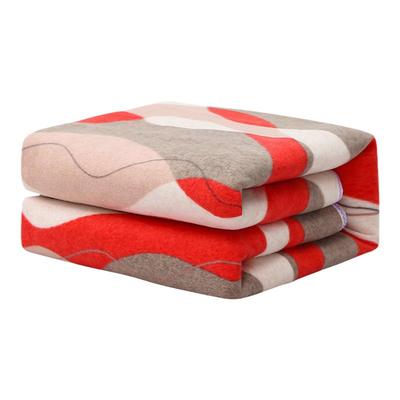 家用电热毯无辐射双人双控红豆