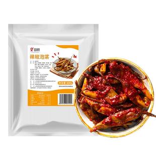 韩国辣椒泡菜韩式下饭菜腌辣椒咸菜腌制咸泡椒泡青椒朝鲜小菜特产