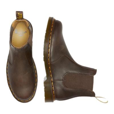 Drmartens疯马皮切尔西靴