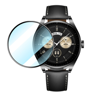 华为watchbuds钢化膜华为手表watchbuds保护膜watchbuds耳机手表二合一全屏曲面钢化水凝膜网红新款新品贴膜