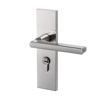名门静音木房门锁具家用通用型卧室内卫生间厕所房间把手欧式磁吸