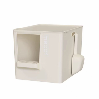 meoof猫砂盆半封闭式防带砂外溅