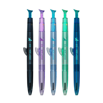 【新品】点石深海舱巨齿鲨中性笔