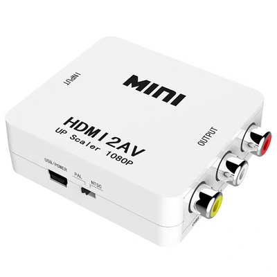 hdmi转av转换器机顶盒老电视连接