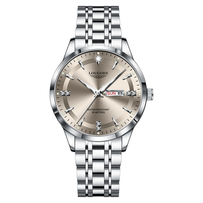 瑞士名牌正品冲浪琴师男士手表机械表超薄防水商务霸气男手表新款