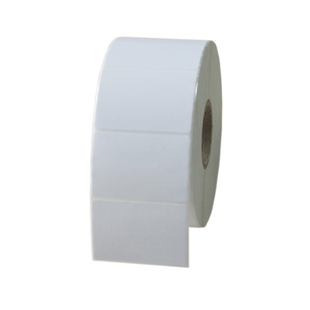 铜版纸不干胶6x4cm 40x60竖版横版铜版纸标签 60x40mm 空白条码纸