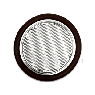 KF高真空平网支架氟胶圈304不锈钢16密封25滤网40卡箍50管件配件1