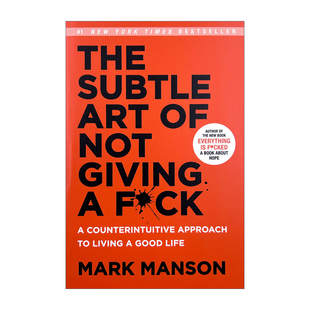 重塑幸福 英文原版 The Subtle Art of Not Giving a F*ck 如何活成你想要的模样 马克曼森Mark Manson罗振宇老罗推荐进口英语书籍