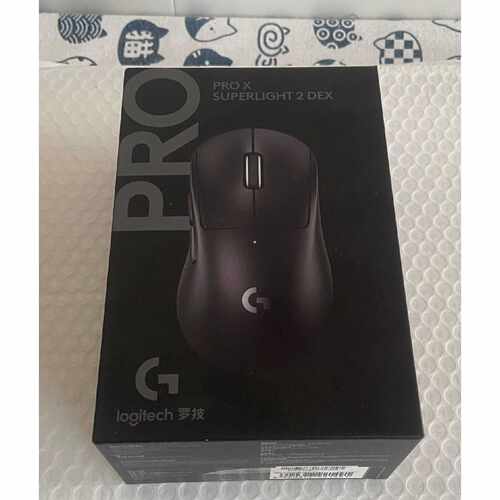 议价GPW4罗技PRO X SUPERLIGHT 2DEX无线游戏鼠标黑色 全新现货