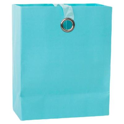 溪清月铜版纸糖果礼品袋单根丝带