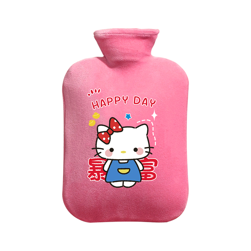 三七坊热水袋可爱加厚防爆暖手宝