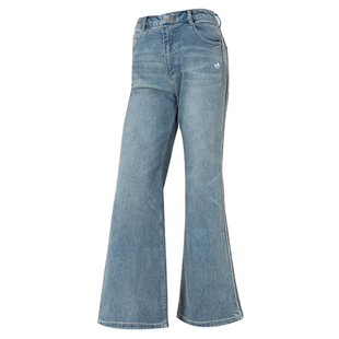 盛世长运阿迪达斯三叶草春季女子CNY运动休闲长裤KT3173