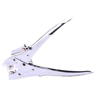 可得优打孔机气眼钳金属护圈打孔器考研活页耳环卡打孔机手帐单孔打孔器30张办公气圈多孔装订手握检票9718