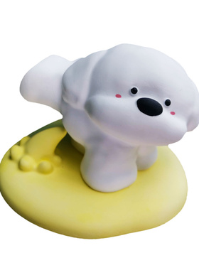 撒野小狗可爱香薰石膏摆件