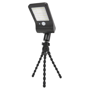 太阳能户外照明夹子灯室外防水人体自动感应庭院灯农村门充电路灯