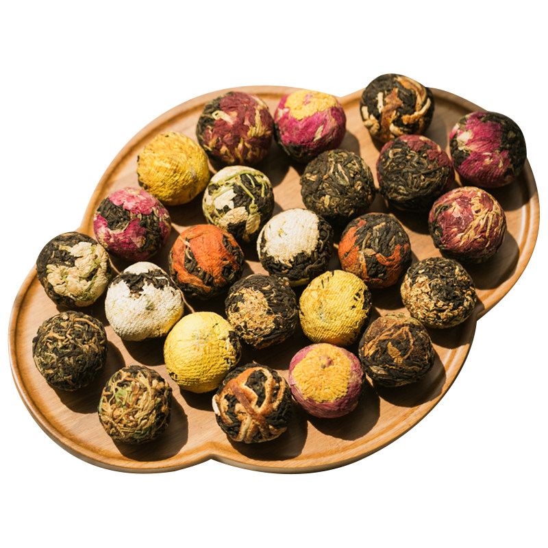云南凤庆滇红茶叶蜜香红茶龙珠花茶桂花茉莉金银花玫瑰自己喝