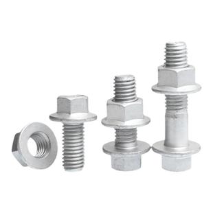 达克罗10.9级外六角法兰面螺丝 M6M8M10M12M14M16M20螺栓螺母套装