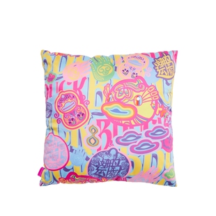 B.Duck官方 小黄鸭「好运鸭」系列联名抱枕绸缎靠垫方形卧室沙发