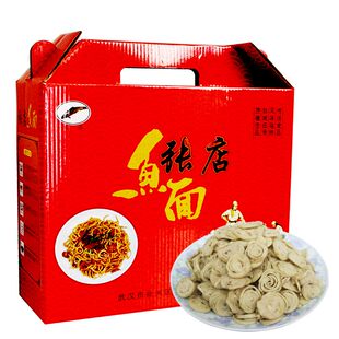 湖北特产新洲张店红薯鱼面 捶鱼 炖汤面丝手工鱼面火锅食材500g