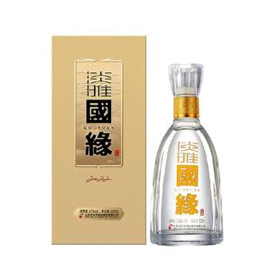 今世缘42度淡雅国缘500ml单瓶装浓香型白酒
