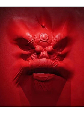 中式风龙舞狮玻璃钢模型装饰