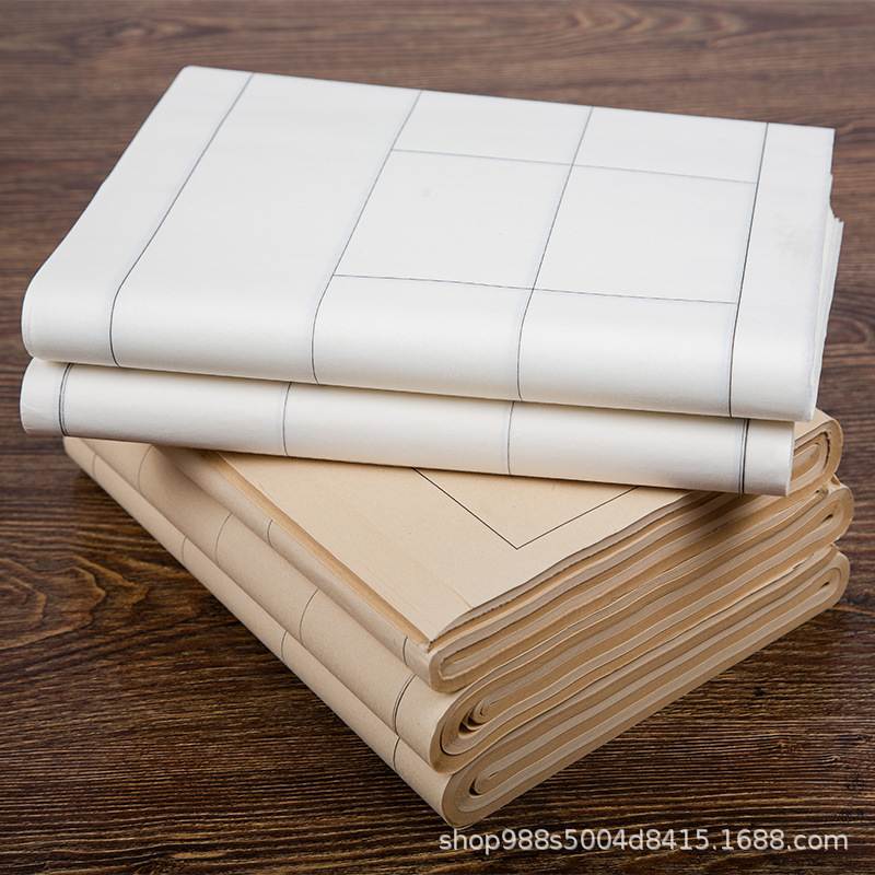 篆书隶书日课纸长方形书法方格格子纸练字毛笔字专用练习批发作品