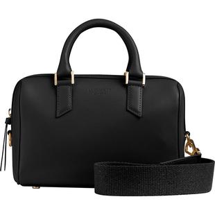 LK BENNETT黑色真皮肩包新款休闲高级感时尚单间马鞍包