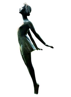 音乐玻璃钢人像主题雕塑可定制