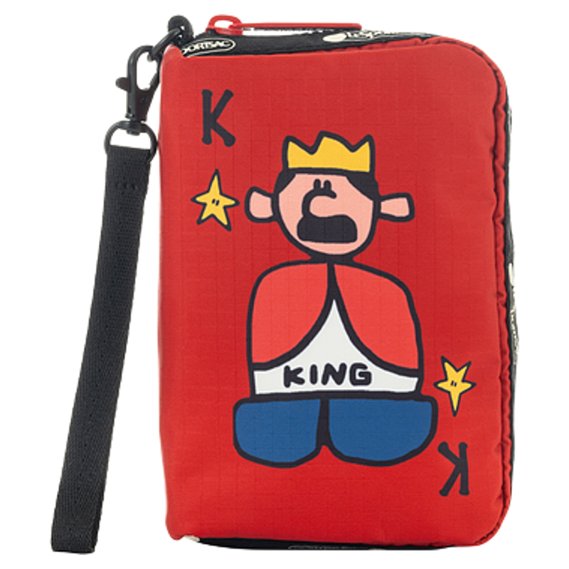 陈松伶杜雨宸同款LeSportsac乐播诗新款逗鸭小确幸系列童趣手拿包