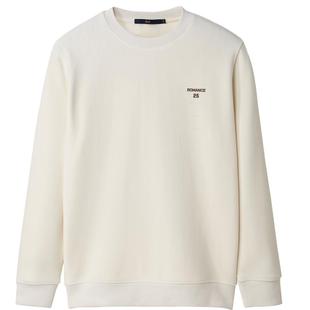 HLA/海澜之家内里加绒针织衫冬季圆领硅胶小标弹力加厚直筒毛衣男